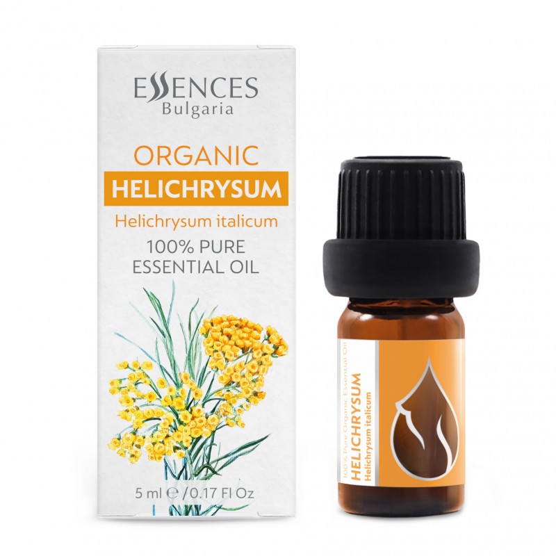 Organic Helichrysum - 100% pure and natural essential oil 