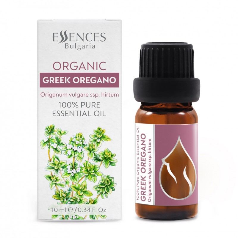 Organic Greek Oregano - 100% pure and natural essential oil (10ml)