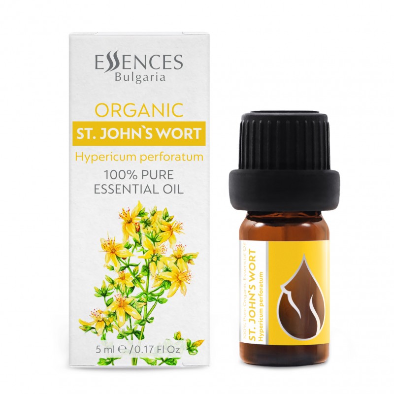 Organic St. John’s Wort - 100% pure and natural esssential oil (5ml)
