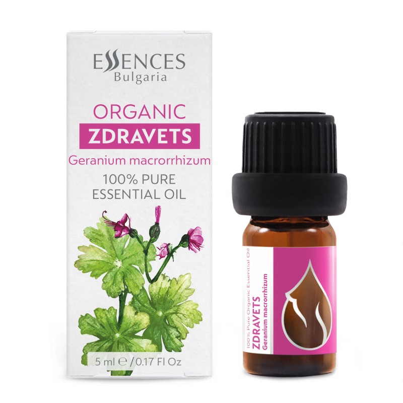 Organic Zdravets  - 100% pure and natural essential oil (5ml)