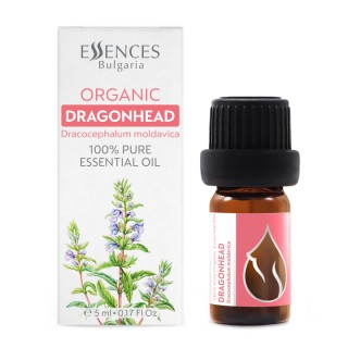 Organic Moldavian Dragonhead - 100% pure and natural essential oil (5ml)