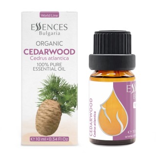 Organic Cedarwood - 100% pure and natural essential oil (10ml)