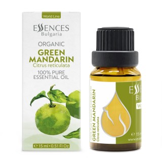 Organic Green Mandarin - 100% pure and natural essential oil (15ml)