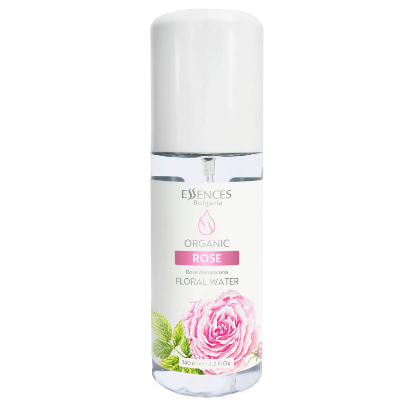 Organic Rose Floral Water - 100% pure and natural