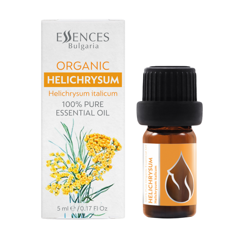 Organic Helichrysum - 100% pure and natural essential oil 