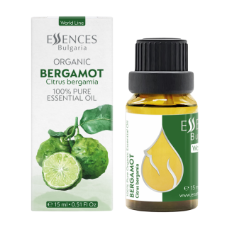 Organic Bergamot - 100% pure and natural essential oil (15ml)