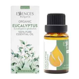 Organic Eucalyptus - 100% pure and natural essential oil (15ml)