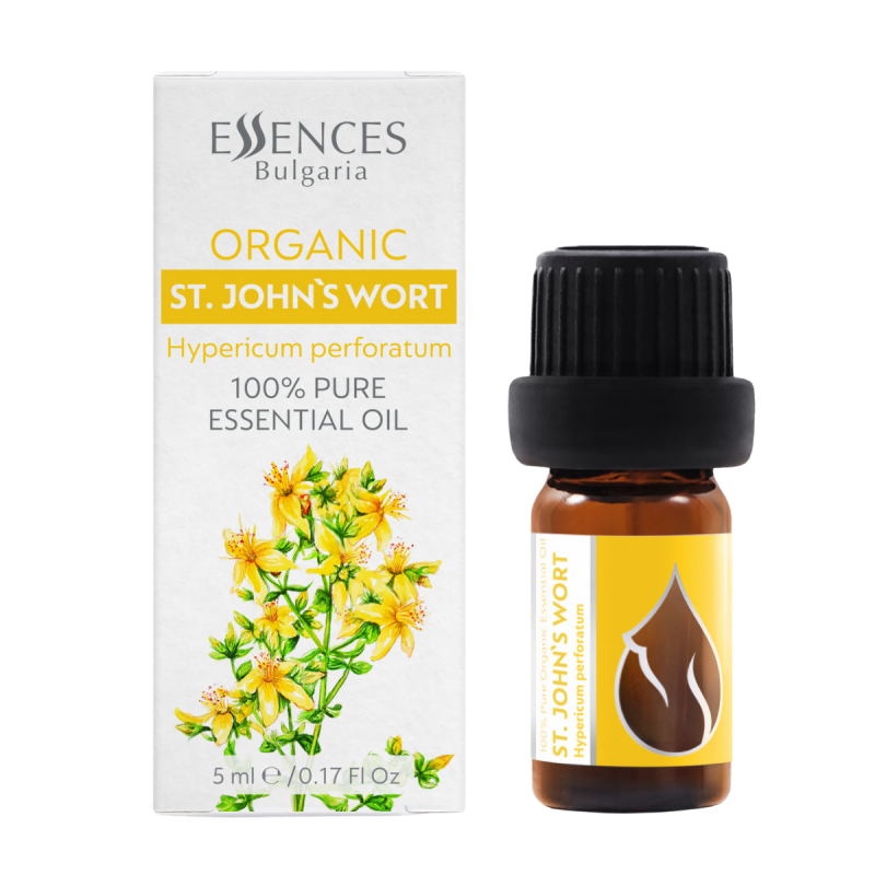 Organic St. John’s Wort - 100% pure and natural esssential oil