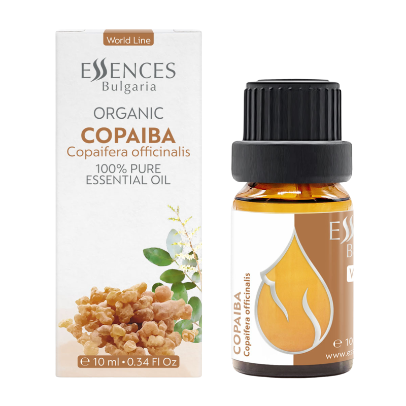 Organic Copaiba - 100% pure and natural essential oil (10ml)