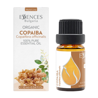 Organic Copaiba - 100% pure and natural essential oil (10ml)