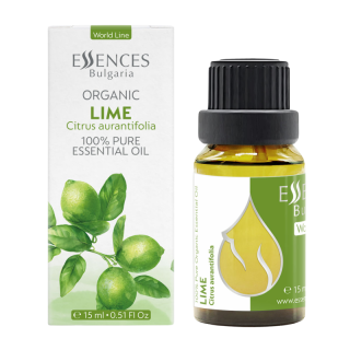 Organic Lime - 100% pure and natural essential oil (15ml)
