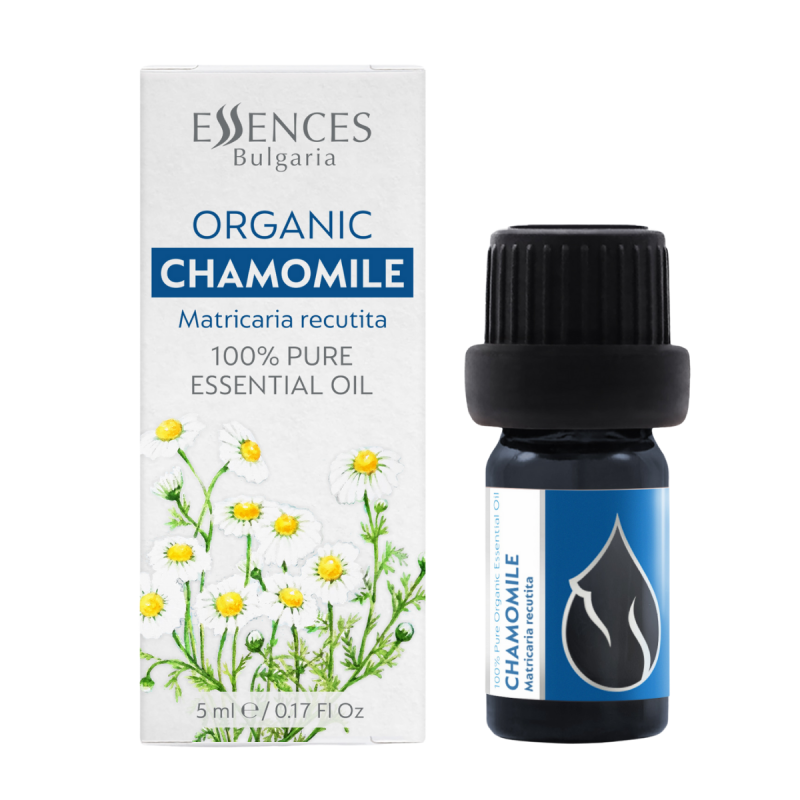 Organic Chamomile - 100% pure and natural essential oil (5ml)