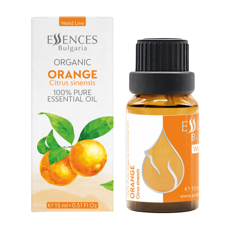 Organic Orange - 100% pure and natural essential oil 