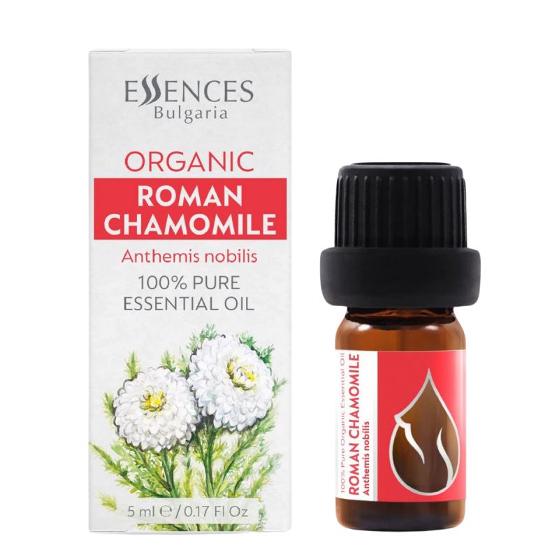Organic Roman Chamomile - 100% pure and natural essential oil (5ml)