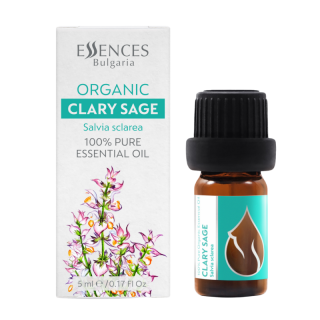 Organic Clary Sage - 100% pure and natural essential oil 