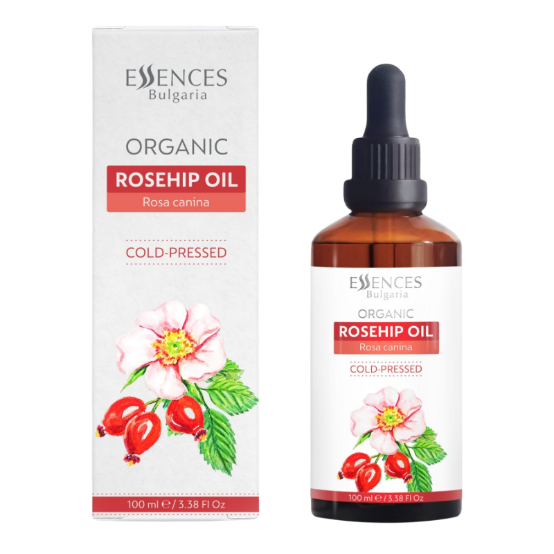 Organic Rosehip Oil - 100% pure and natural, cold-pressed oil (100ml)