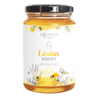 Linden honey - 100% pure and natural (450 gr)