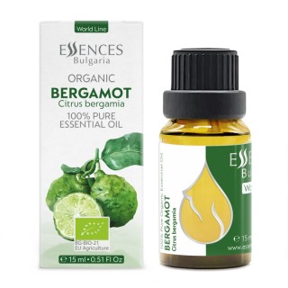 Organic Bergamot - 100% pure and natural essential oil (15ml)