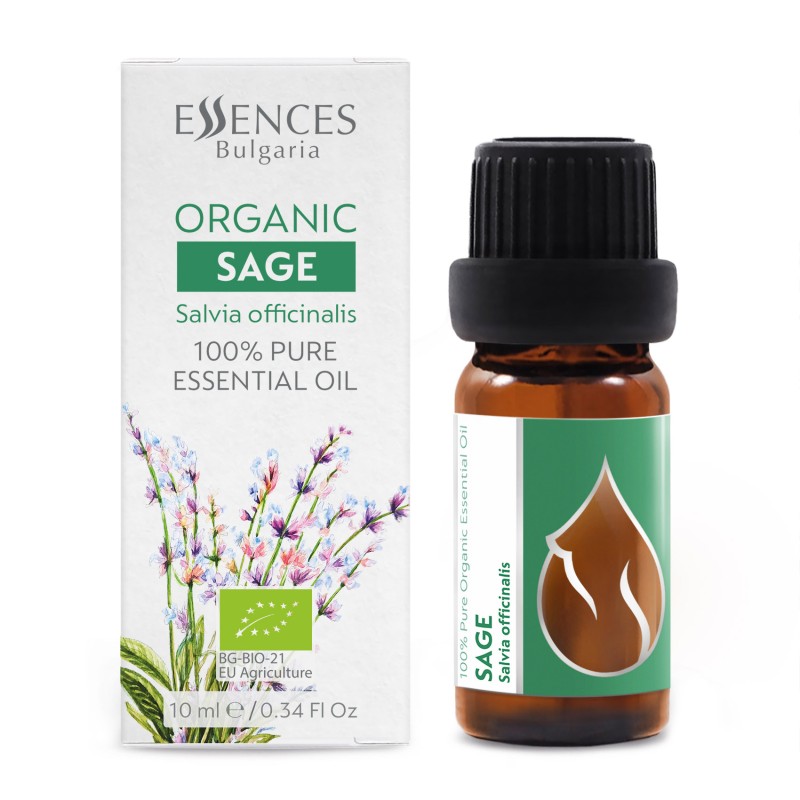 Organic Sage - 100% pure and natural essential oil