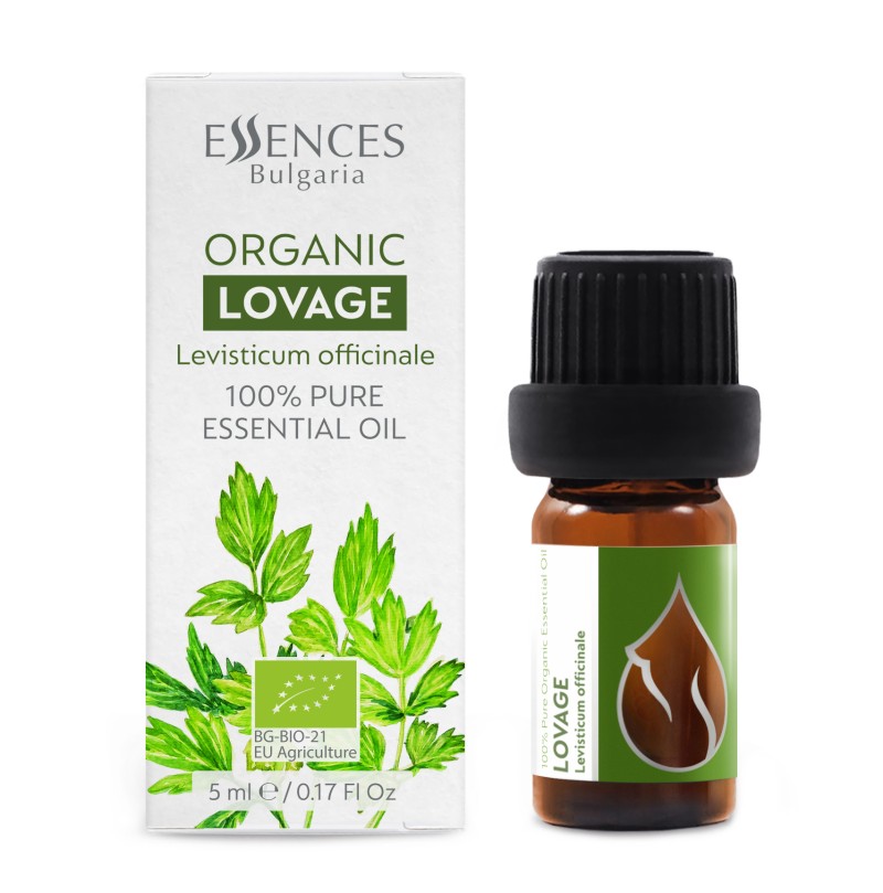 Organic Lovage - 100% pure and natural essential oil (5ml)