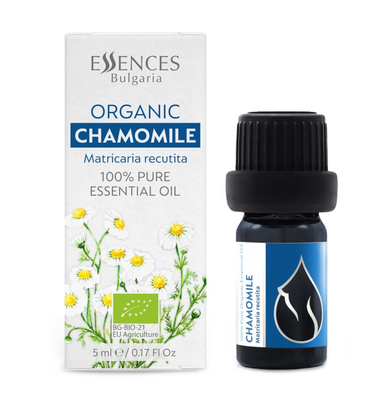 Organic Chamomile - 100% pure and natural essential oil (5ml)