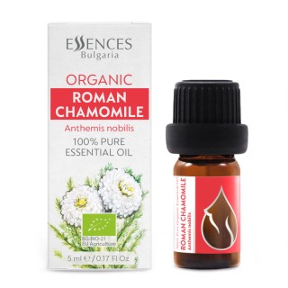 Organic Roman Chamomile - 100% pure and natural essential oil (5ml)