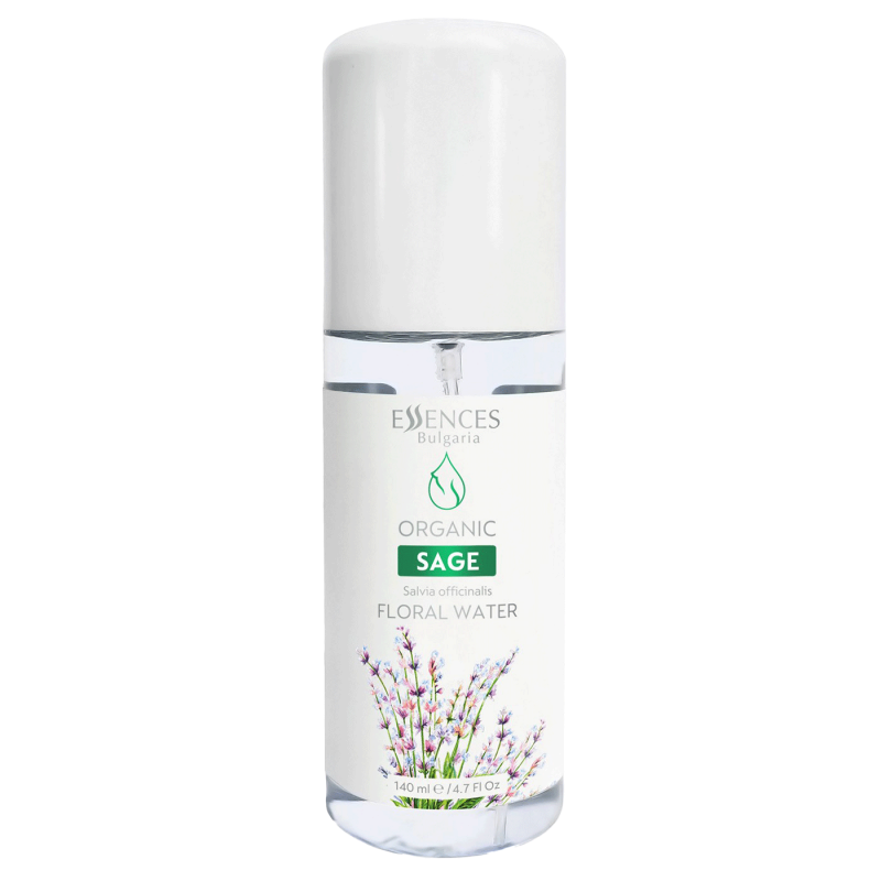 Organic Sage Floral Water - 100% pure and natural 