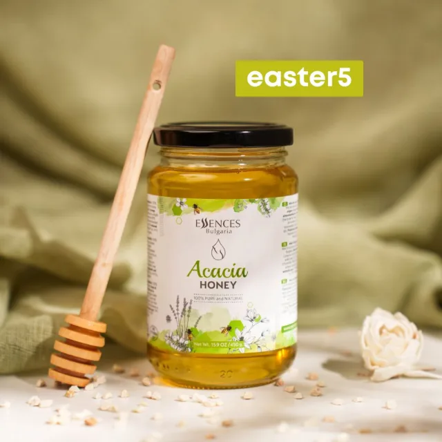 Bio acacia honey easter5
