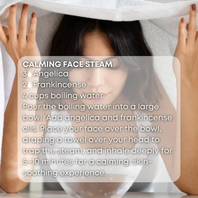 Essences bulgaria angelica essential oil face steam