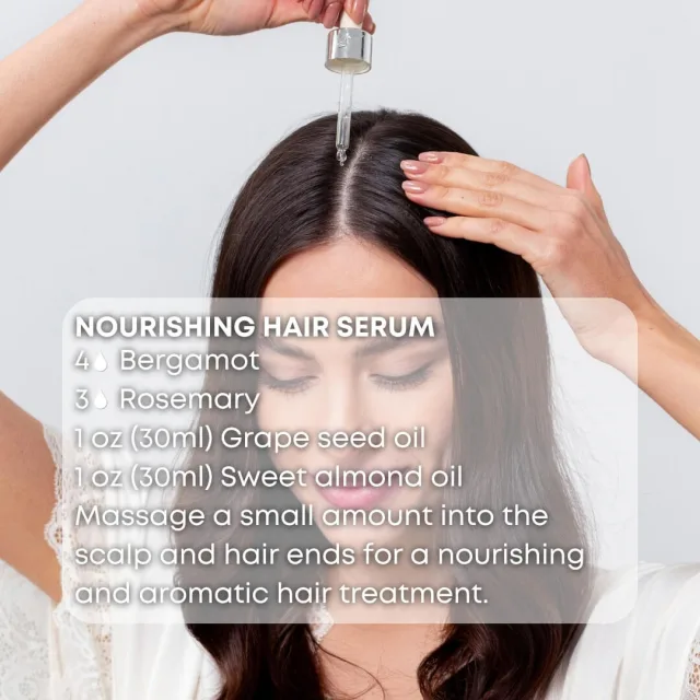 Essences bulgaria bergamot essential oil hair serum