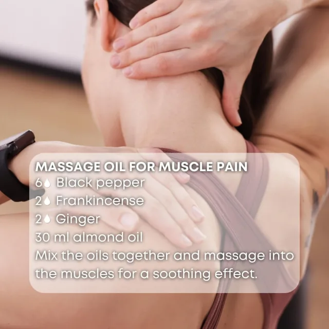 Essences bulgaria black pepper essential oil muscle massage mix