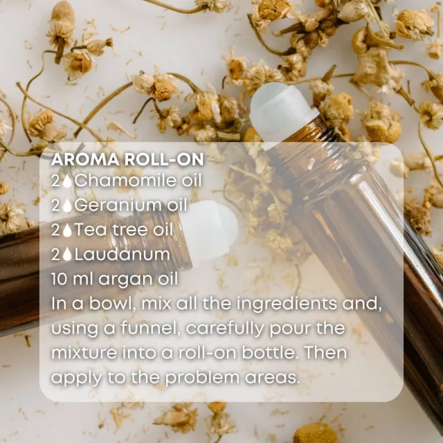 Essences bulgaria chamomile essential oil aroma roll on