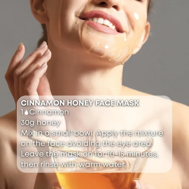 Essences bulgaria cinnamon essential oil face mask