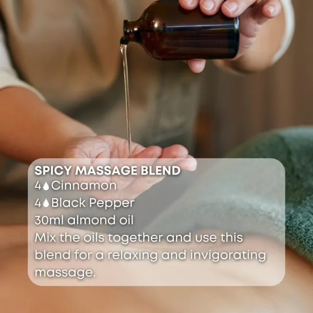 Essences bulgaria cinnamon essential oil massage blend