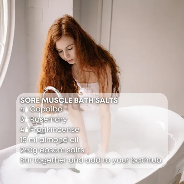 Essences bulgaria copaiba essential oil bath salts