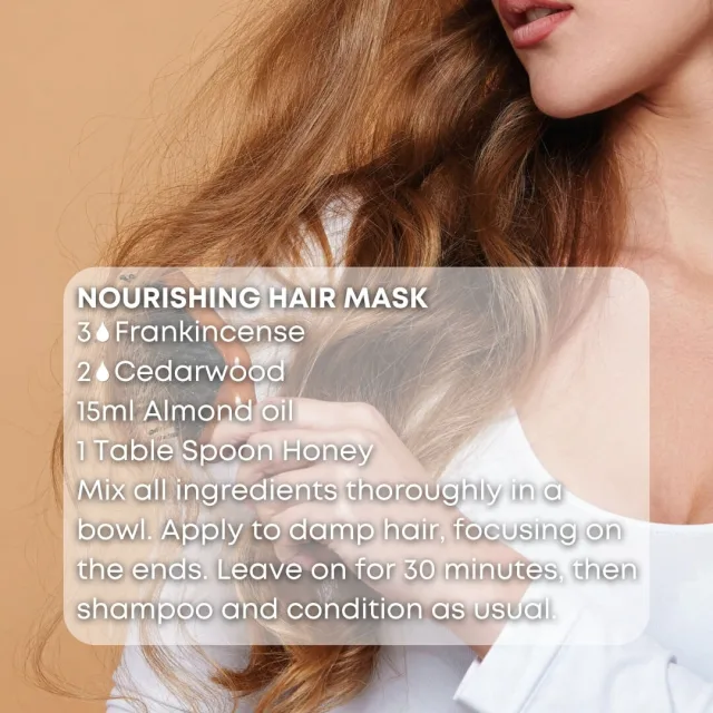 Essences bulgaria frankincense essential oil hair mask