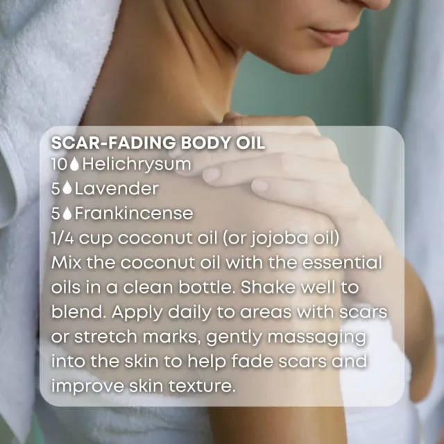 Essences bulgaria helichrysum essential oil scar fading body oil