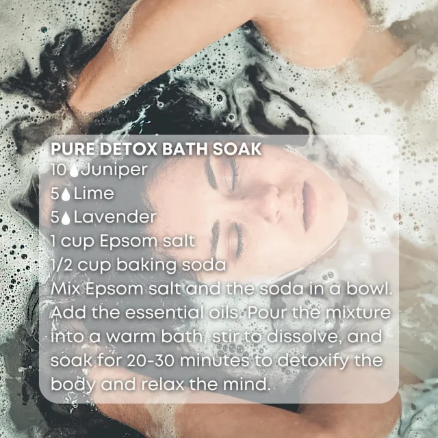 Essences bulgaria juniper essential oil bath soak