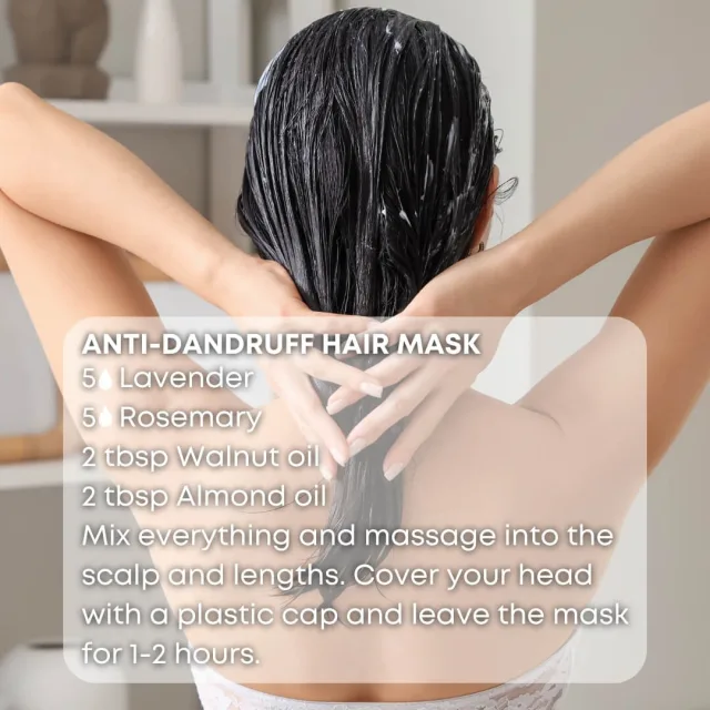 Essences bulgaria lavender essential oil hair mask