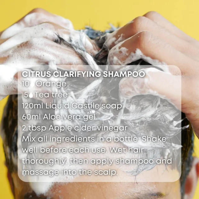 Essences bulgaria orange essential oil shampoo