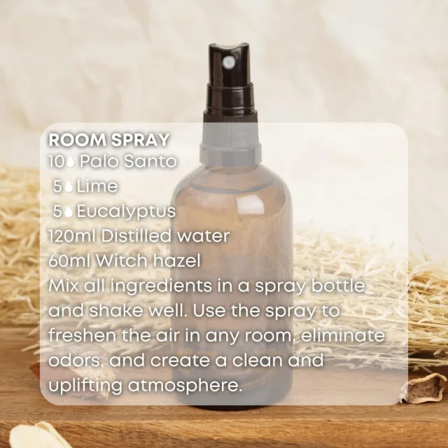 Essences bulgaria palo santo essential oil room spray