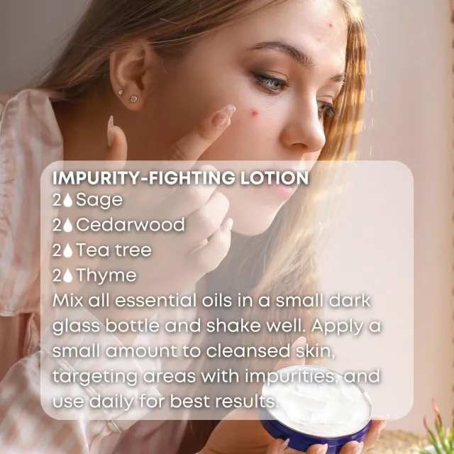 Essences bulgaria sage essential oil acne lotion