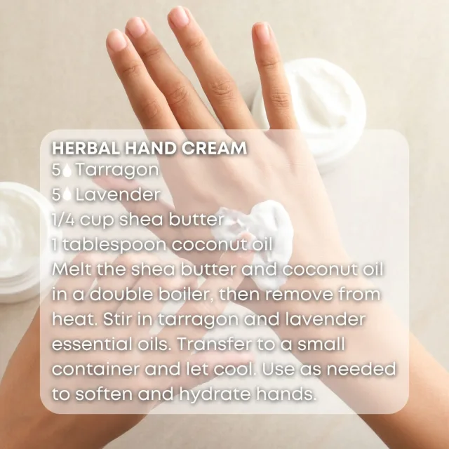 Essences bulgaria tarragon essential oil hand cream