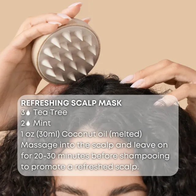 Essences bulgaria tea tree essential oil scalp mask