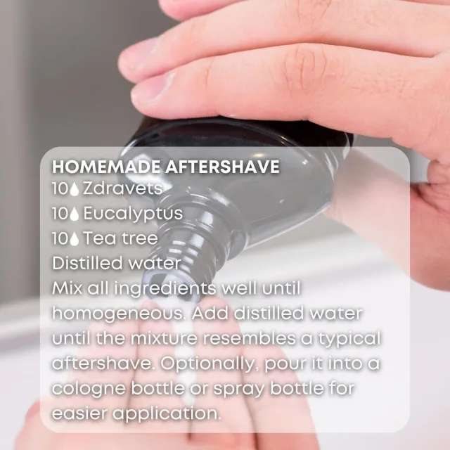 Essences bulgaria zdravets essential oil aftershave