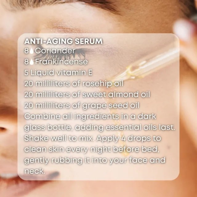 Essences bulgaria coriander essential oil anti aging serum