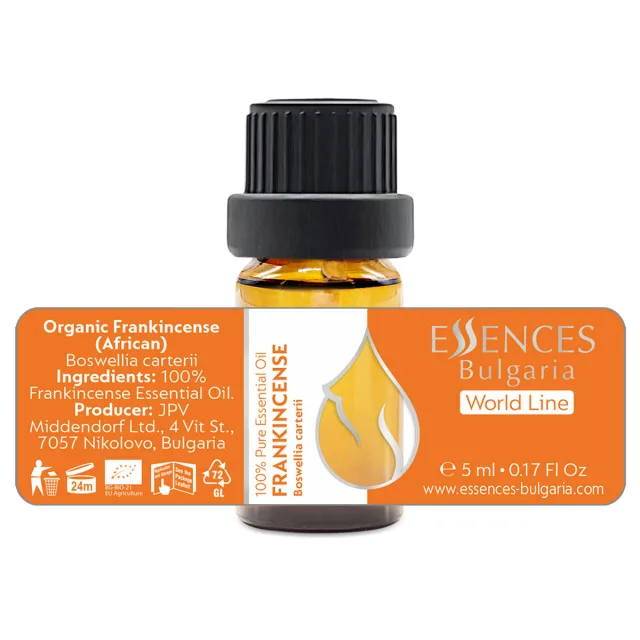 Frankincence label only 5ml