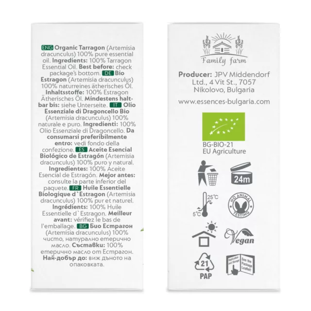 БИО Етерично масло Естрагон 5