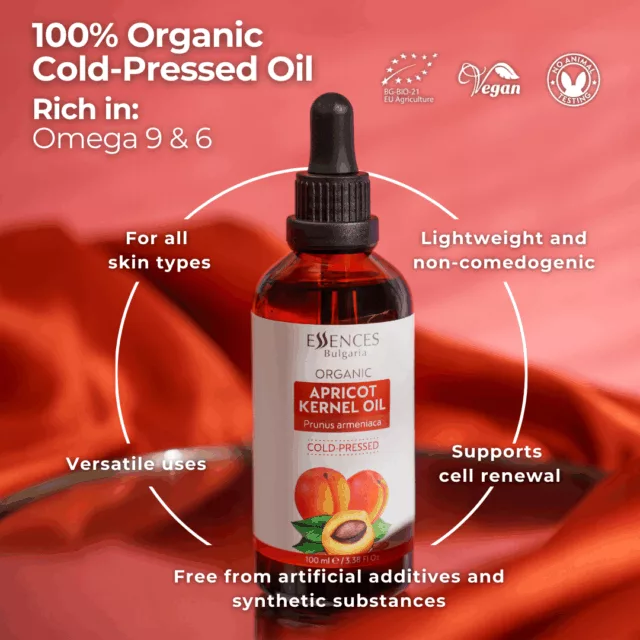 En apricot kernel oil infographic 1