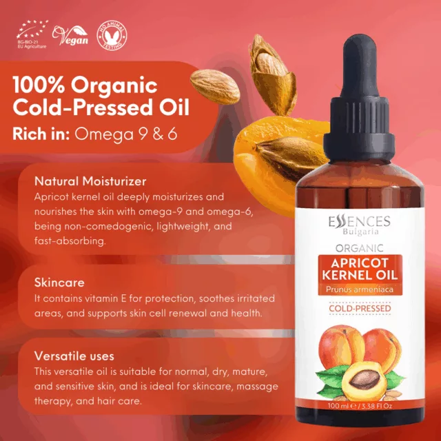 En apricot kernel oil infographic 2